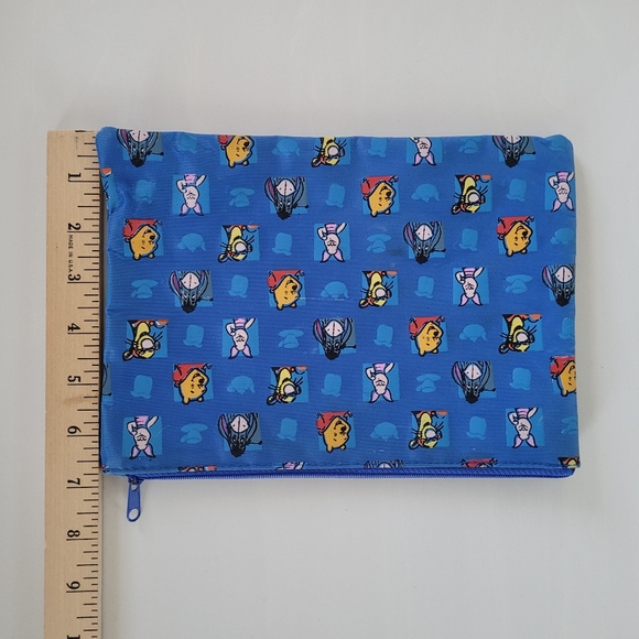 🍁WINNIE THE POOH & FRIENDS Case with zipper closure DISNEY - Picture 6 of 8